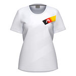 HEAD Bekleidung HEAD DTB Pro T-Shirt Damen-wei&szlig;