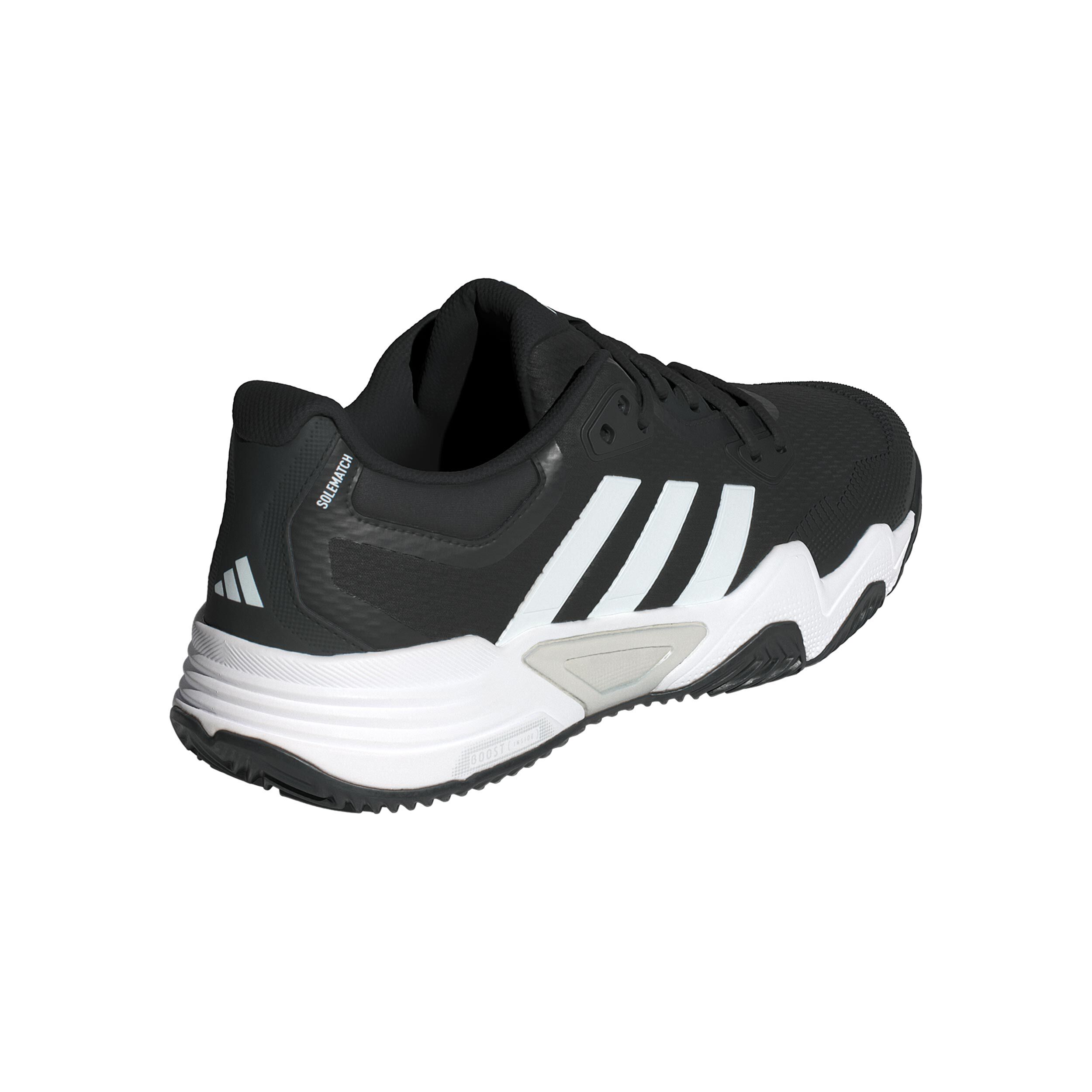 Solematch Control 2 Sandplatzschuh Herren Schwarz WeiB