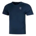 Nike Bekleidung Nike Court Dri-Fit Advantage T-Shirt Herren-Dunkelblau,Weiß