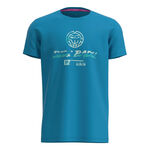 BIDI BADU Bekleidung BIDI BADU Good Vibes Logo T-Shirt Herren-Blau