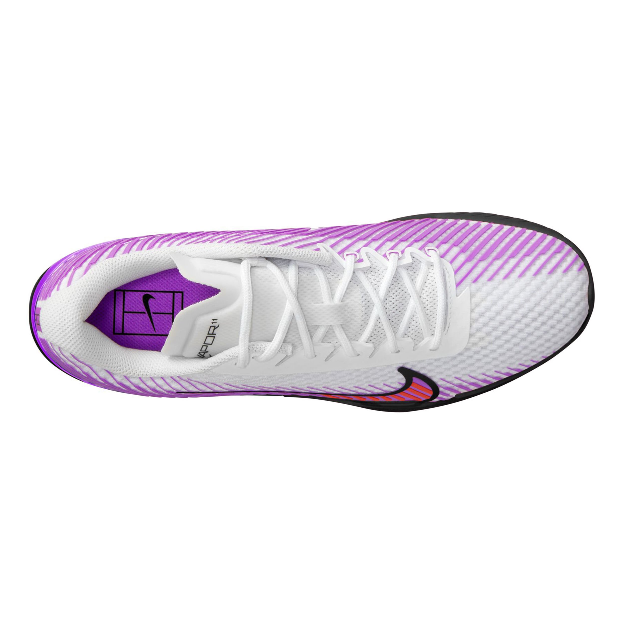 Nike Air Zoom Vapor 11 Allcourtschuh Herren Wei Lila online