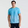 Performance Ombre T-Shirt Herren-Hellblau
