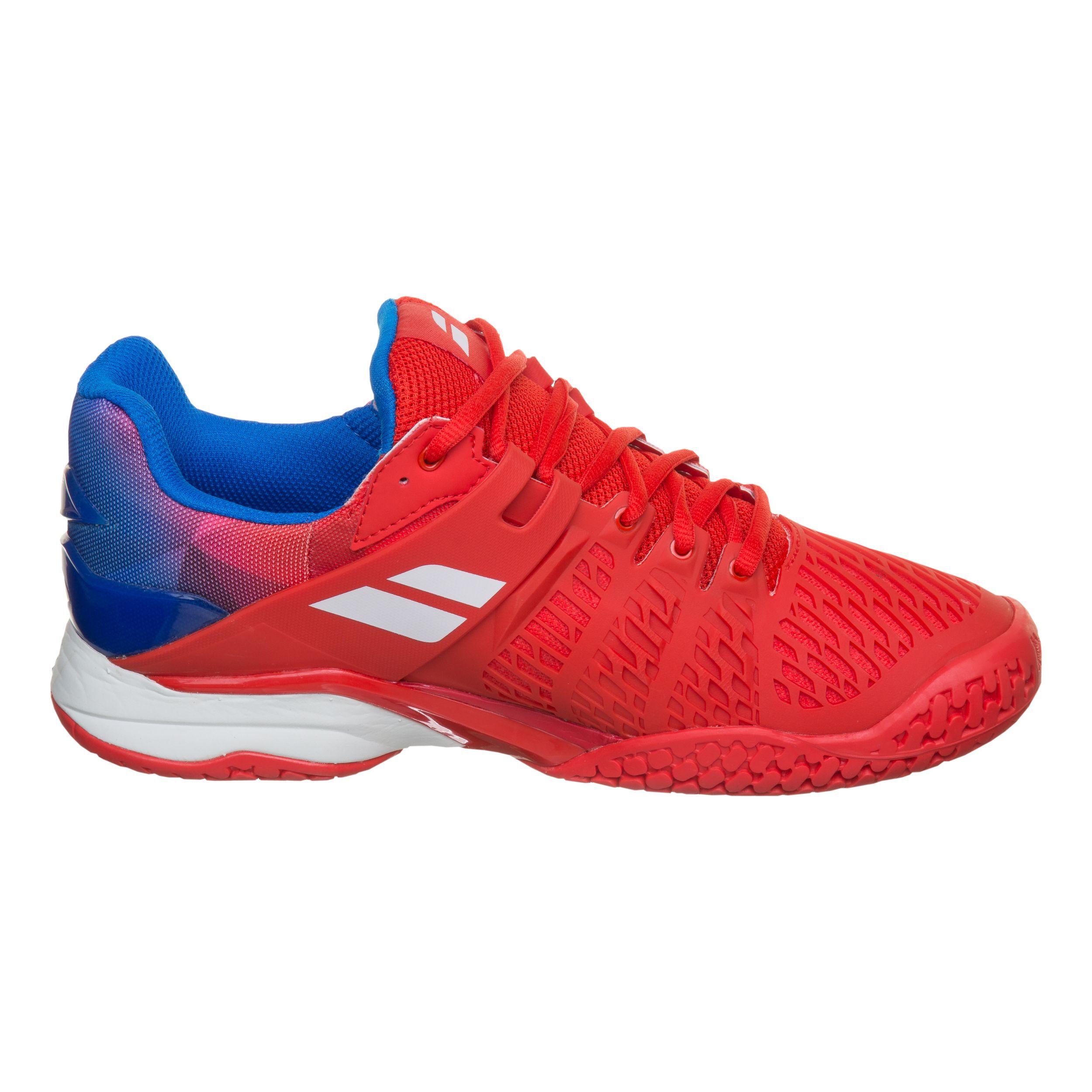 Babolat Propulse Fury Allcourtschuh Herren Rot Blau online kaufen Tennis Point DE