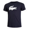 Core T-Shirt Herren - dunkelblau, weiß
