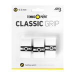 Tennis-Point Overgrips Tennis-Point  Classic Grip 3er Pack - wei&szlig;