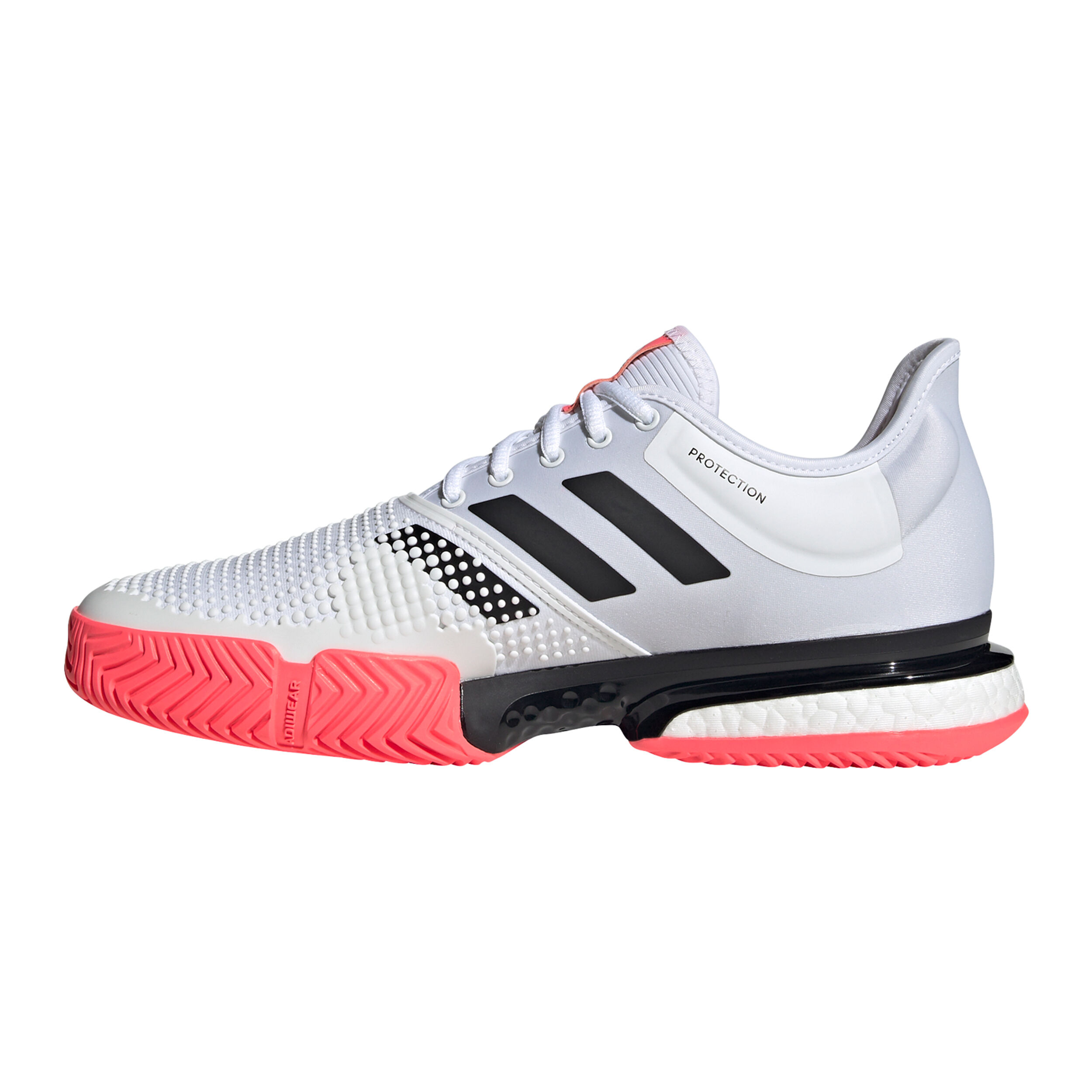 Solecourt Allcourtschuh Herren WeiB Schwarz