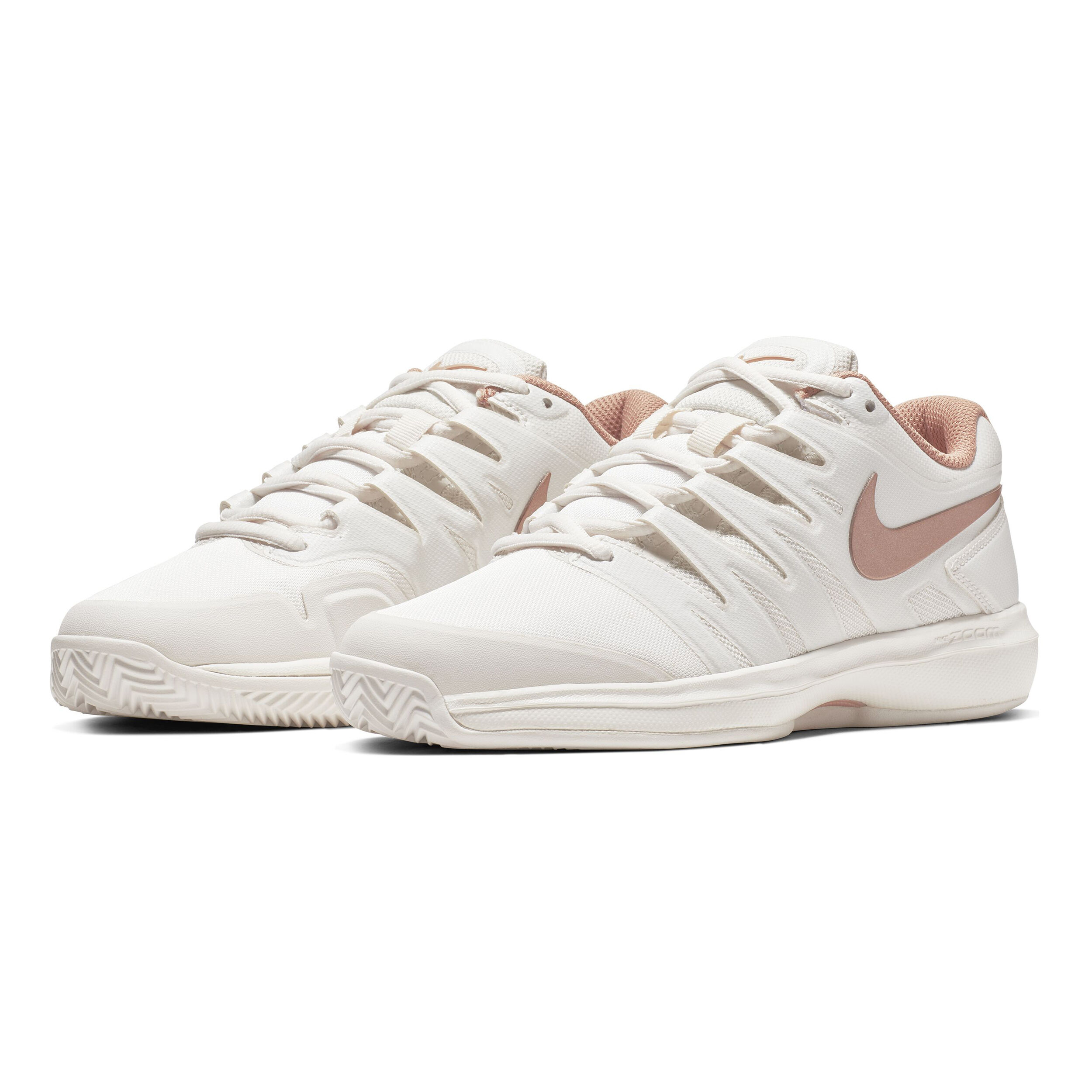 Air Zoom Prestige Clay Sandplatzschuh Damen Creme Nude