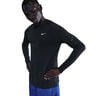 Stride Laufshirt Herren - schwarz, silber