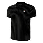 Fila Bekleidung Fila Stripes Polo Herren-Schwarz,Weiß