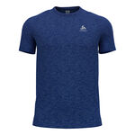 Odlo Bekleidung Odlo Essential Seamless Laufshirt Herren - dunkelblau, 