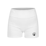 Quiet Please Bekleidung Quiet Please Break Ballshorts Damen-Weiß,Schwarz
