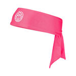 BIDI BADU Tennisbekleidung BIDI BADU The Aerodynamic Move Bandana-Pink,Wei&szlig;