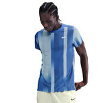 Nike Bekleidung Nike Court Dri-Fit Victory Print T-Shirt Herren-Blau,Hellblau
