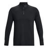 Qualifier Run 1/4 Zip Laufshirt Herren-Schwarz