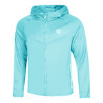 BIDI BADU Bekleidung BIDI BADU Crew Hood Trainingsjacke Herren-Türkis