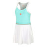 Wild Volley Kleid Damen-Türkis,Weiß