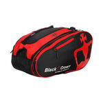 Black Crown Black Crown Ultimate Series V2 Padelschlägertasche-Schwarz,Rot