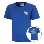 Quiet Please T-Shirt Quiet Please Crush TMTTC T-Shirt Damen-blau, wei&szlig;