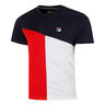 Christian T-Shirt Herren-Dunkelblau,Rot