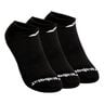 Invisible Tennissocken 3er Pack-Schwarz,Wei&szlig;