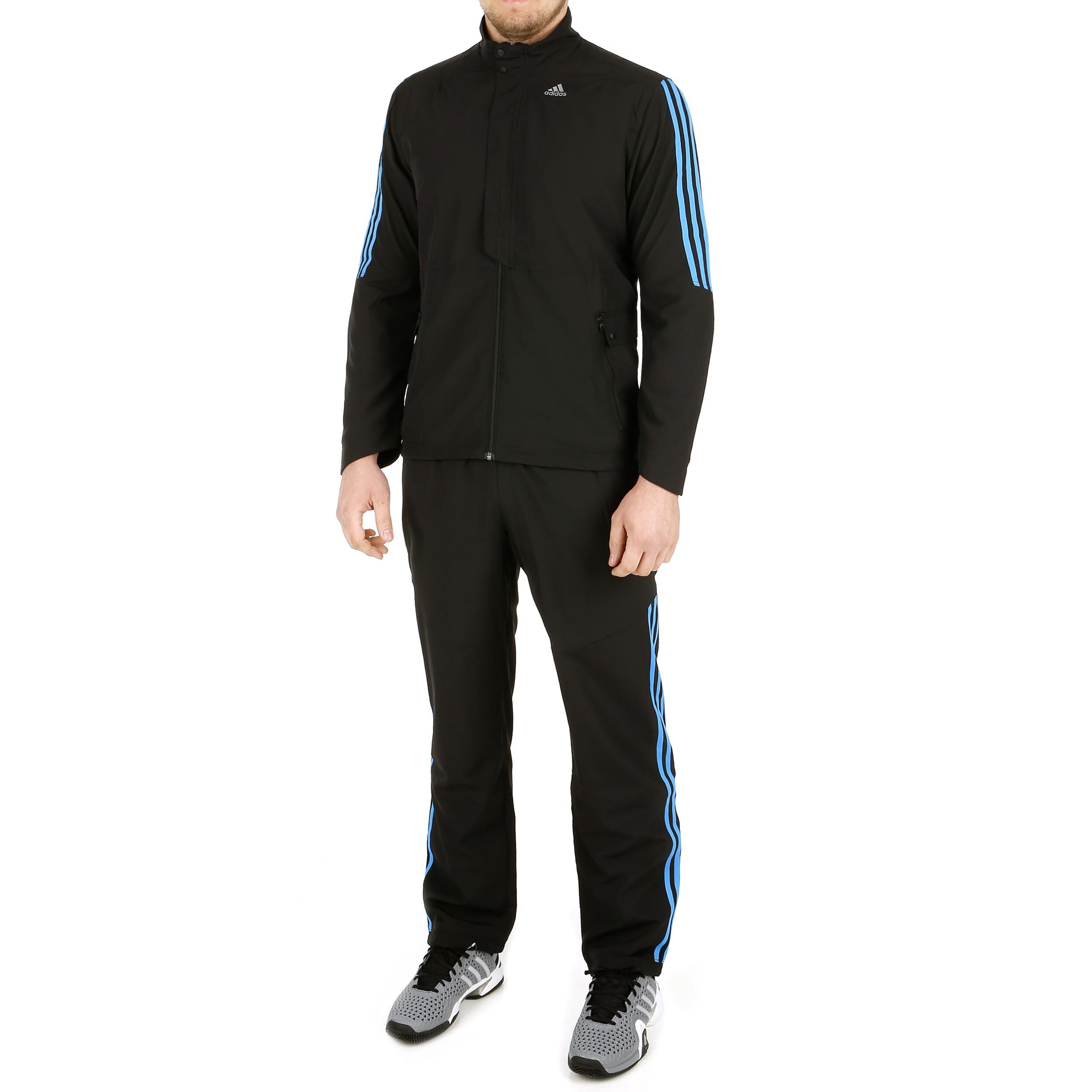 adidas Clima365 Woven Trainingsanzug Herren Schwarz online adidas Clima 365 Woven Tracksuit Trainingsanzug Herren