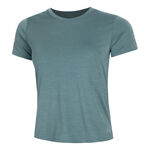 Under Armour Bekleidung Under Armour Launch Laufshirt Damen-blaugrau