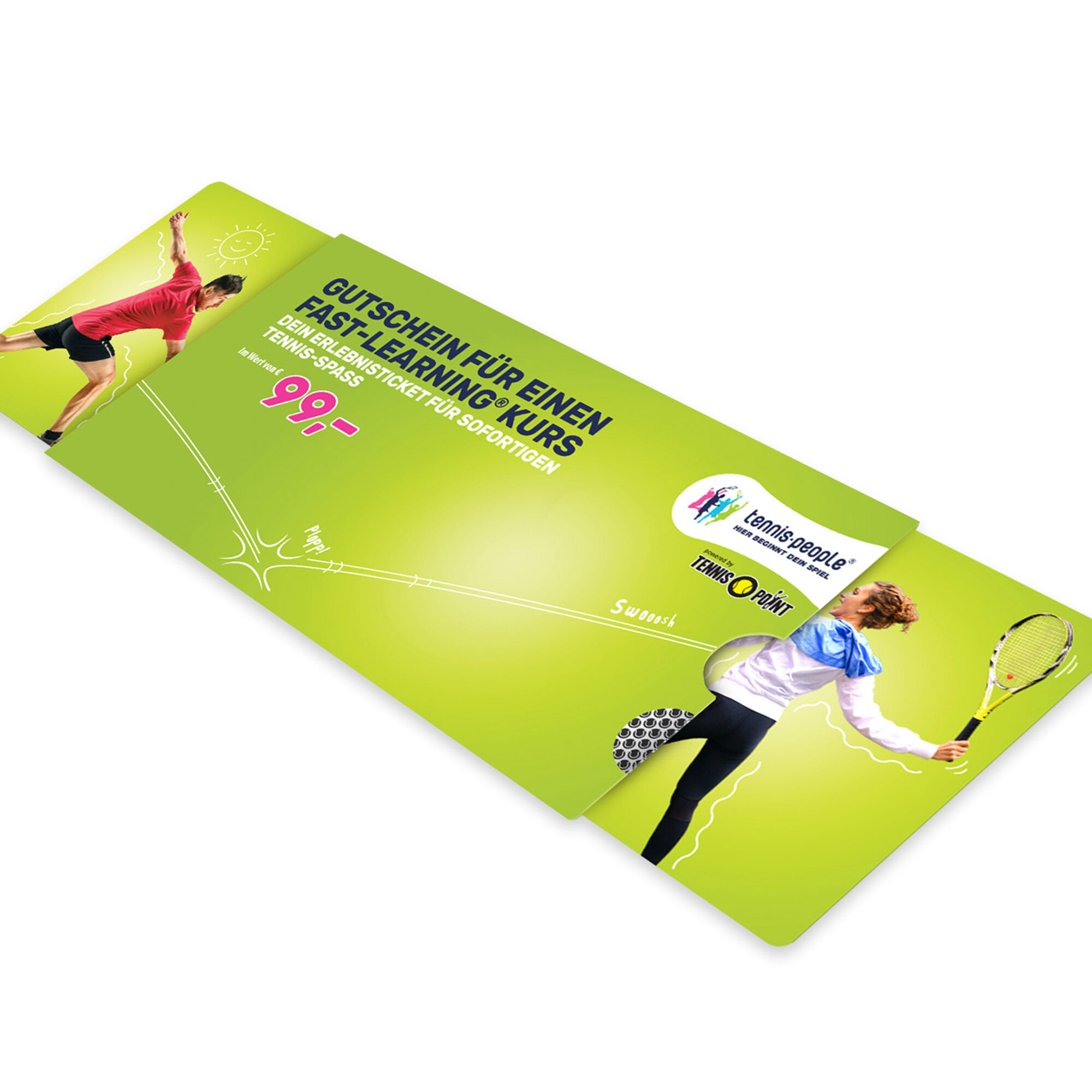 Tennis-People Fast-Learning Kurs 99,- Euro Gutschein ...