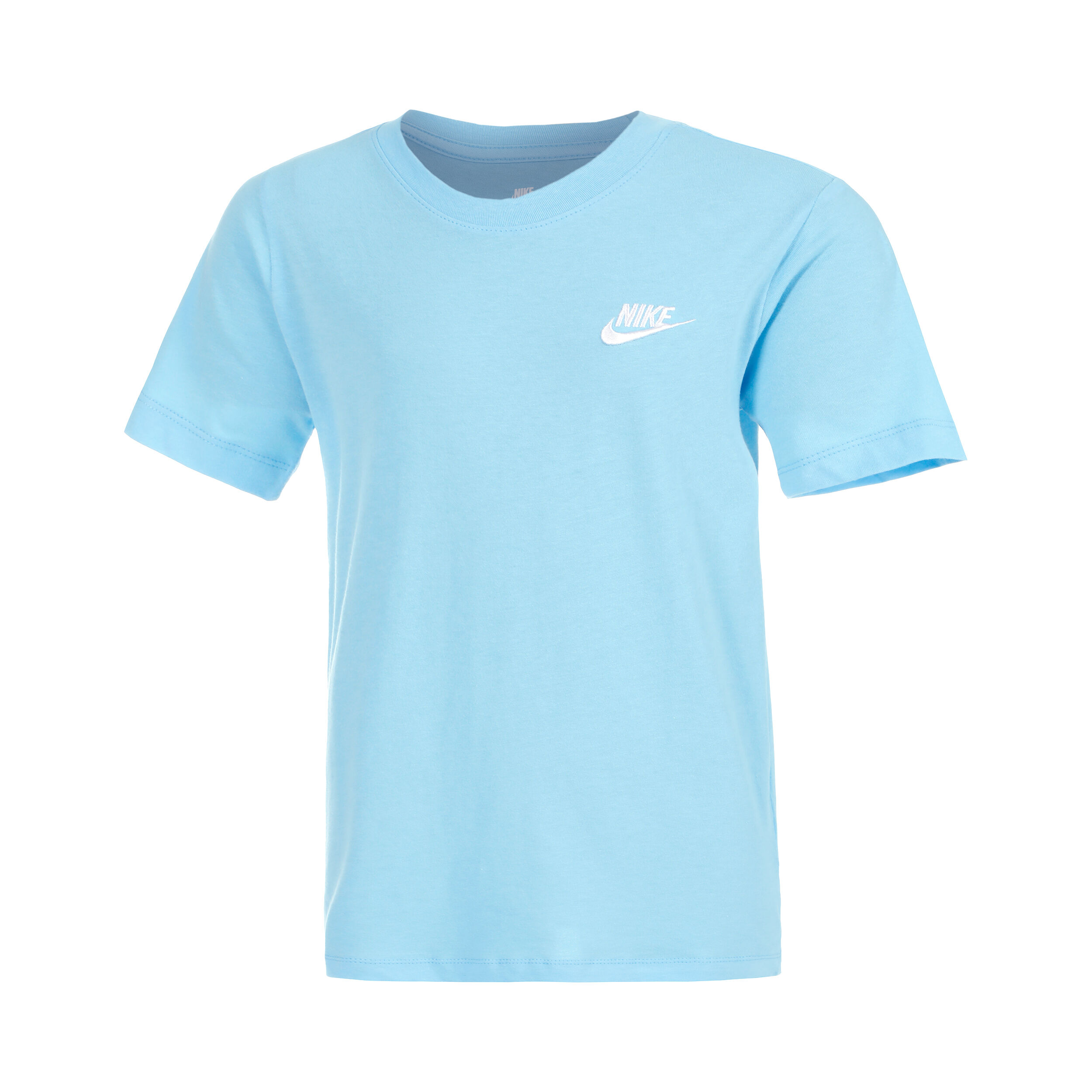 T shirt bleu nike outlet