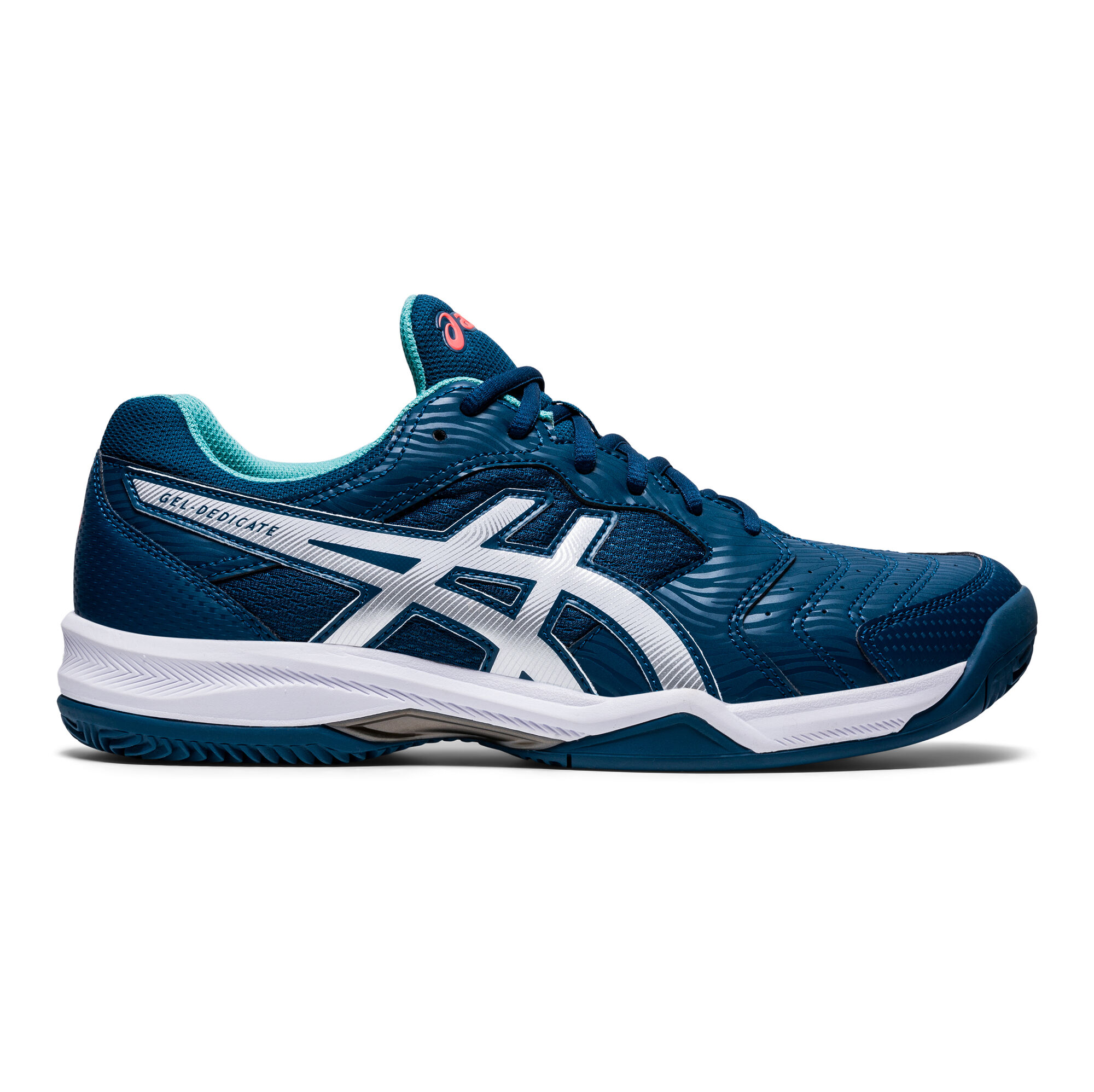 Asics Gel-Dedicate 6 Clay Sandplatzschuh Herren - Petrol, Weiß online
