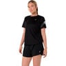 Icon Laufshirt Damen-schwarz