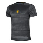 Quiet Please Bekleidung Quiet Please Endlessly Receiver Wipe T-Shirt Herren-Anthrazit,Orange