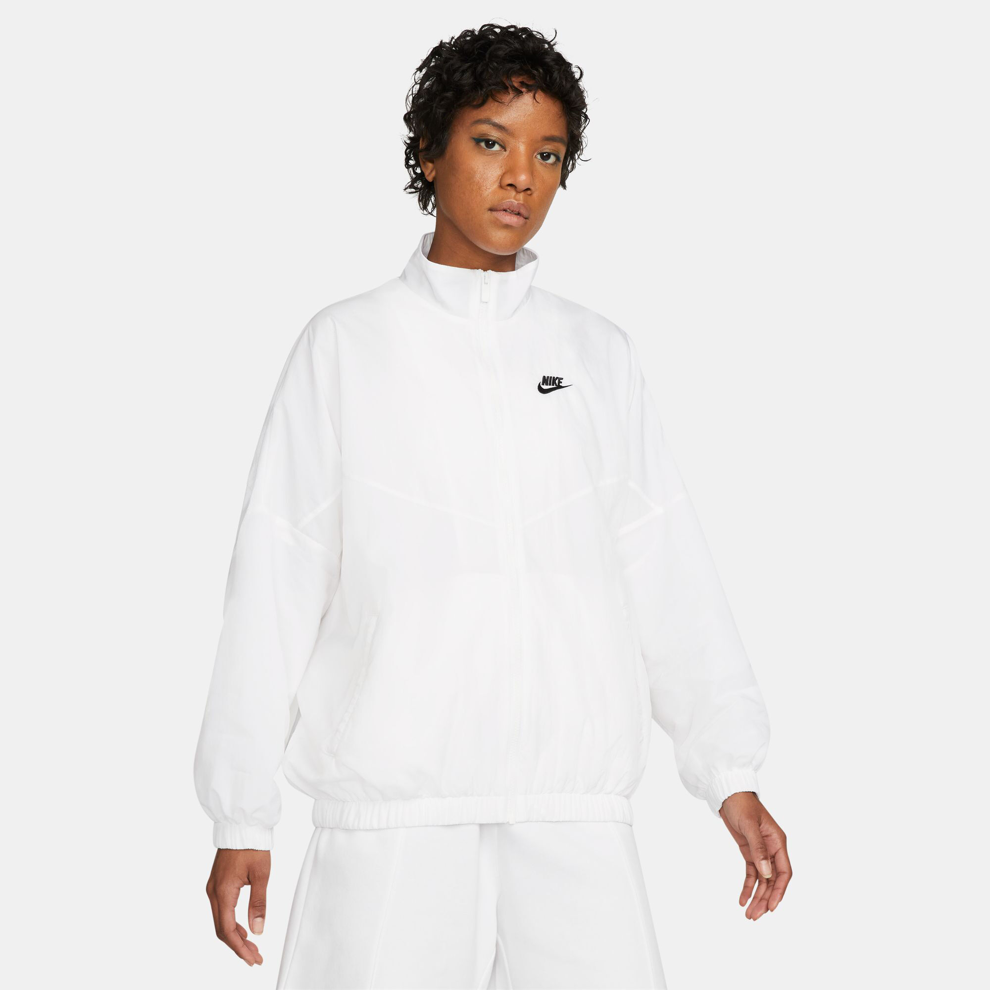 Weiße trainingsjacke damen clearance