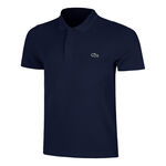 Lacoste Bekleidung Lacoste Ribbed Collar Polo Polo Herren-blau, weiß