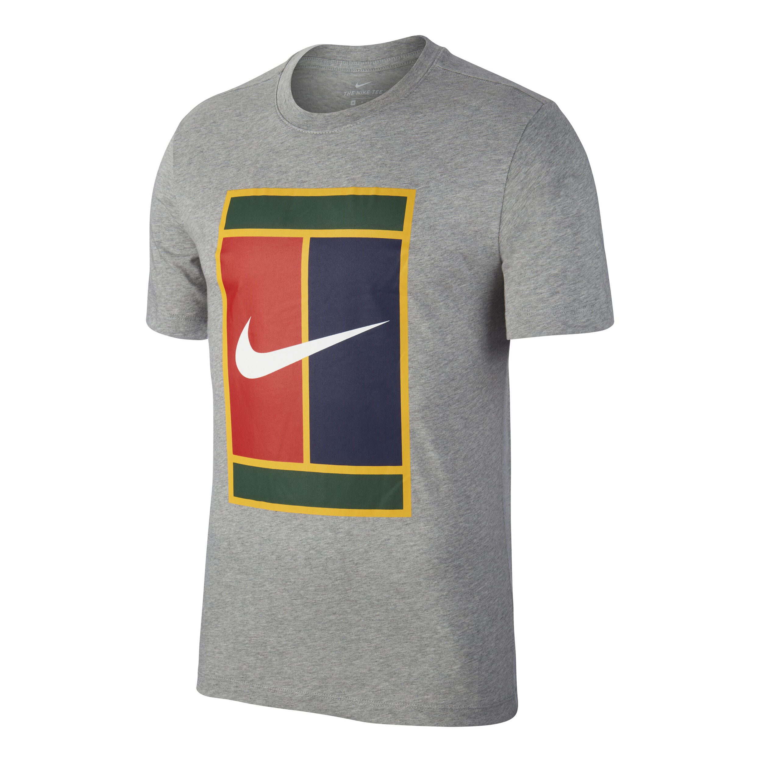 nike tennis court logo t shirt