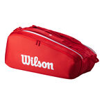 Wilson Wilson Tour Super Tour Schlägertasche 9er-Rot