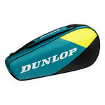 Dunlop Dunlop SX Club Schl&auml;gertasche 3er-Schwarz,T&uuml;rkis