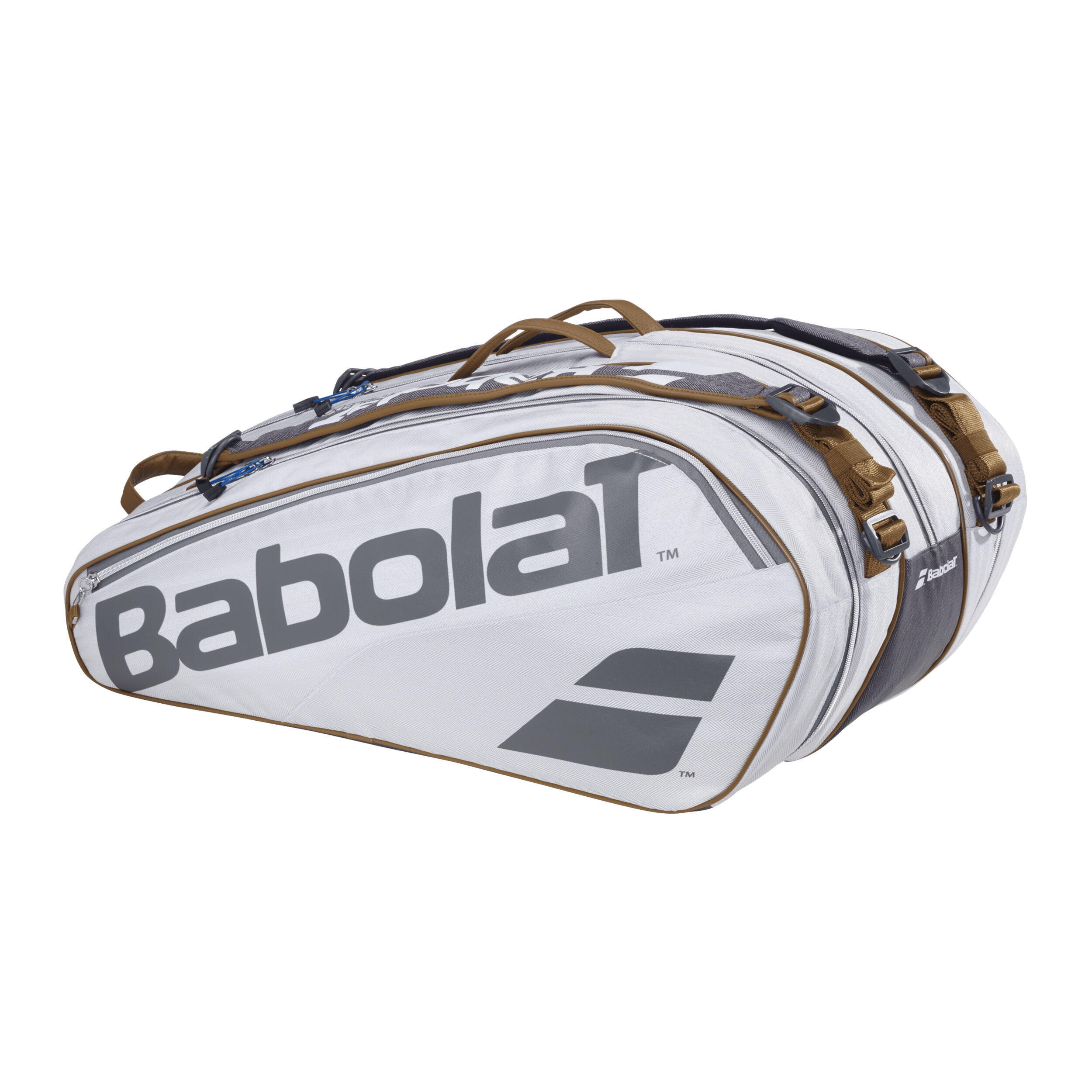 Pure Wimbledon Schlagertasche 9er WeiB