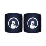 Quiet Please Tennisbekleidung Quiet Please Short Schweißband 2er Pack-Blau