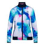BIDI BADU Bekleidung BIDI BADU Gene Tech Trainingsjacke Damen-Blau,Rosa