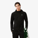 Lacoste Bekleidung Lacoste Full Zip Sweatjacke Herren - schwarz, 