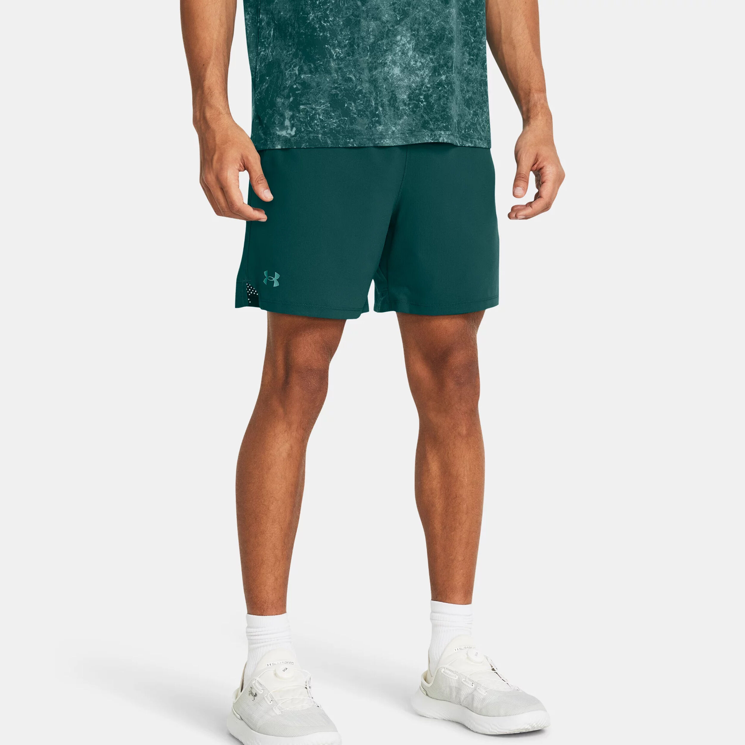 Vanish Woven 6in Shorts Herren Dunkelgrun