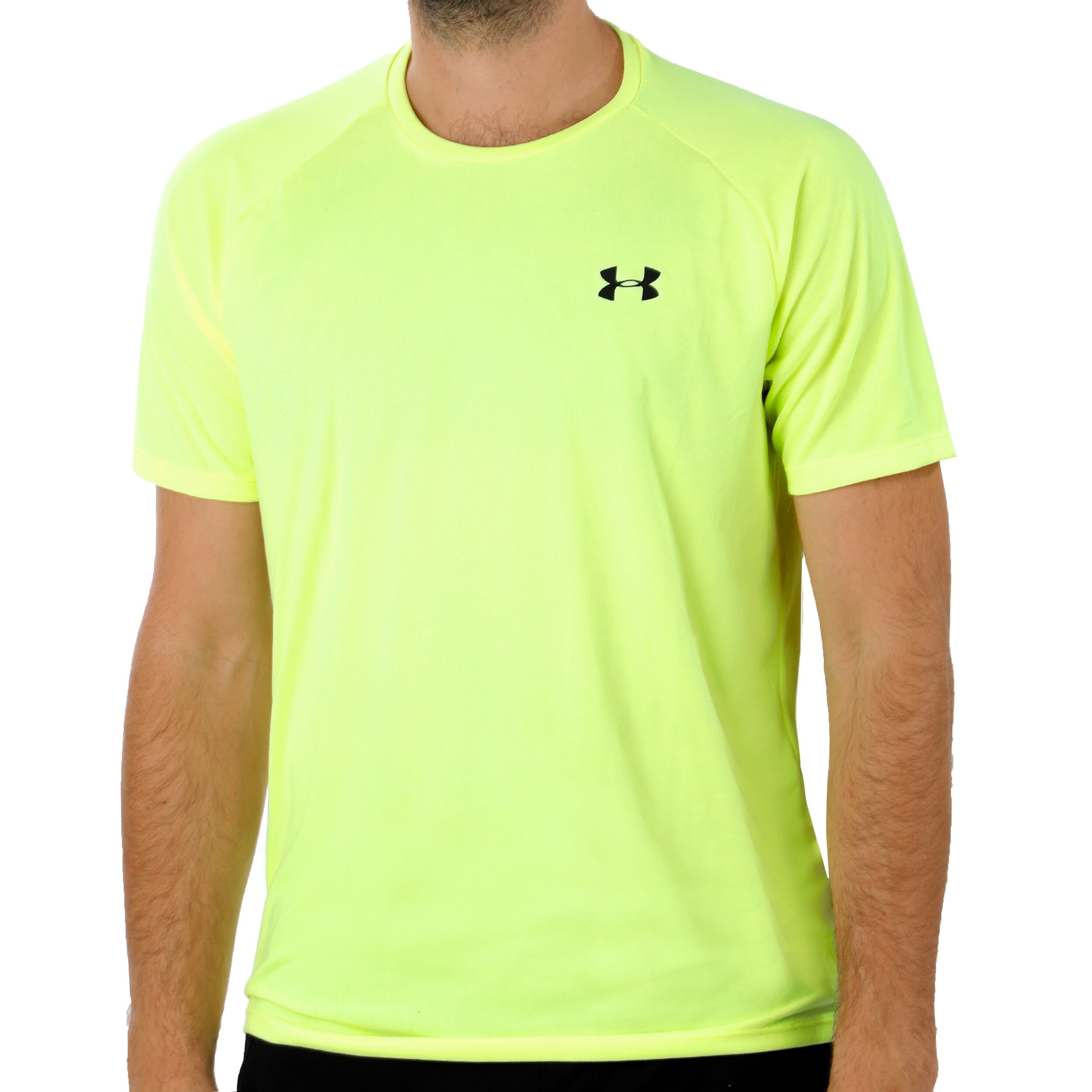 Tech 2.0 T Shirt Herren Neongelb Schwarz