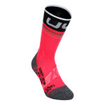 UYN Bekleidung UYN Runner'S One Mid Laufsocken Damen-Pink,Schwarz