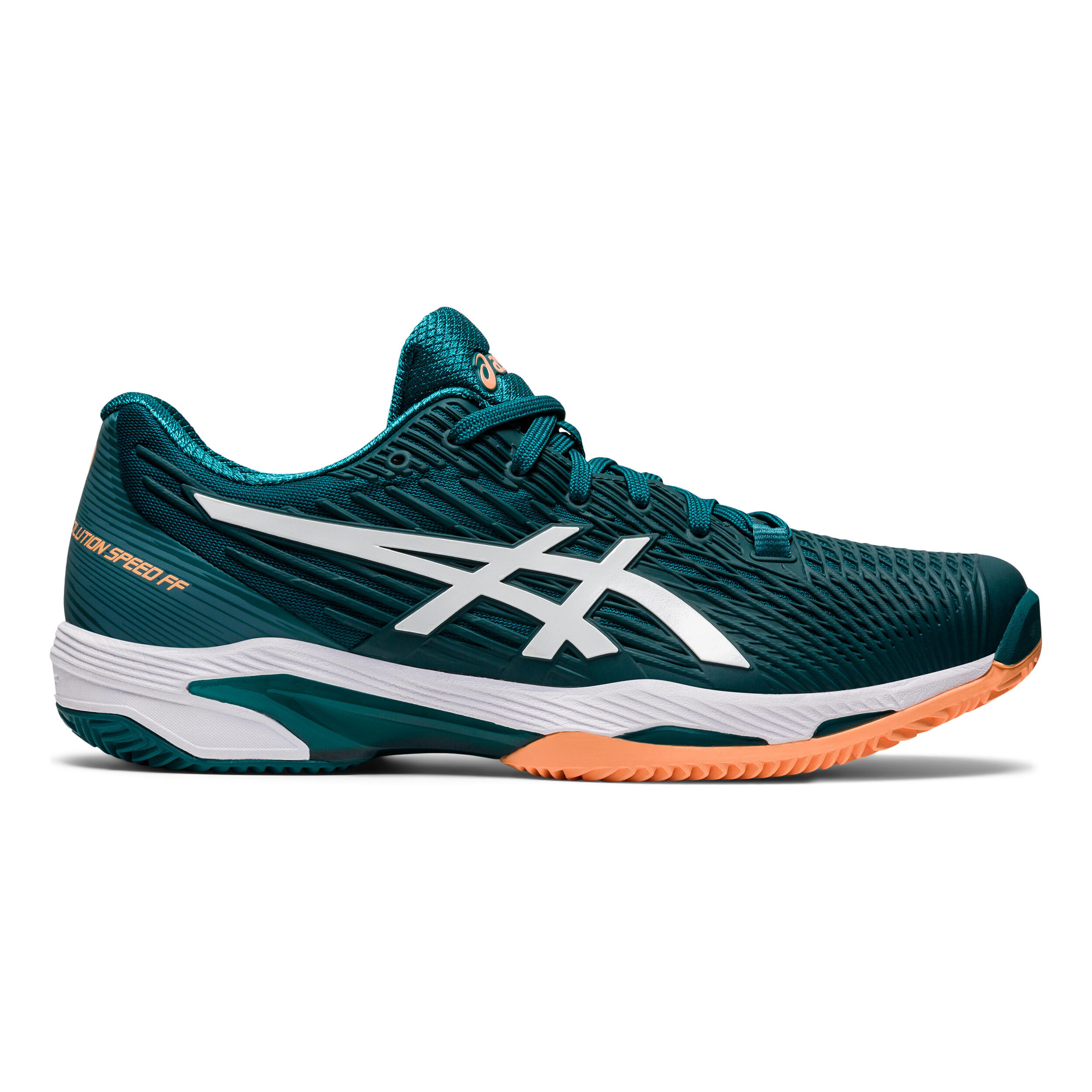 Solution Speed FF 2 Sandplatzschuh Herren Petrol WeiB