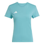 adidas Bekleidung adidas Adizero Essential Laufshirt Damen-T&uuml;rkis