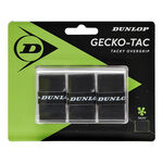 Dunlop Overgrips Dunlop Gecko-Tac 3er Pack-Schwarz