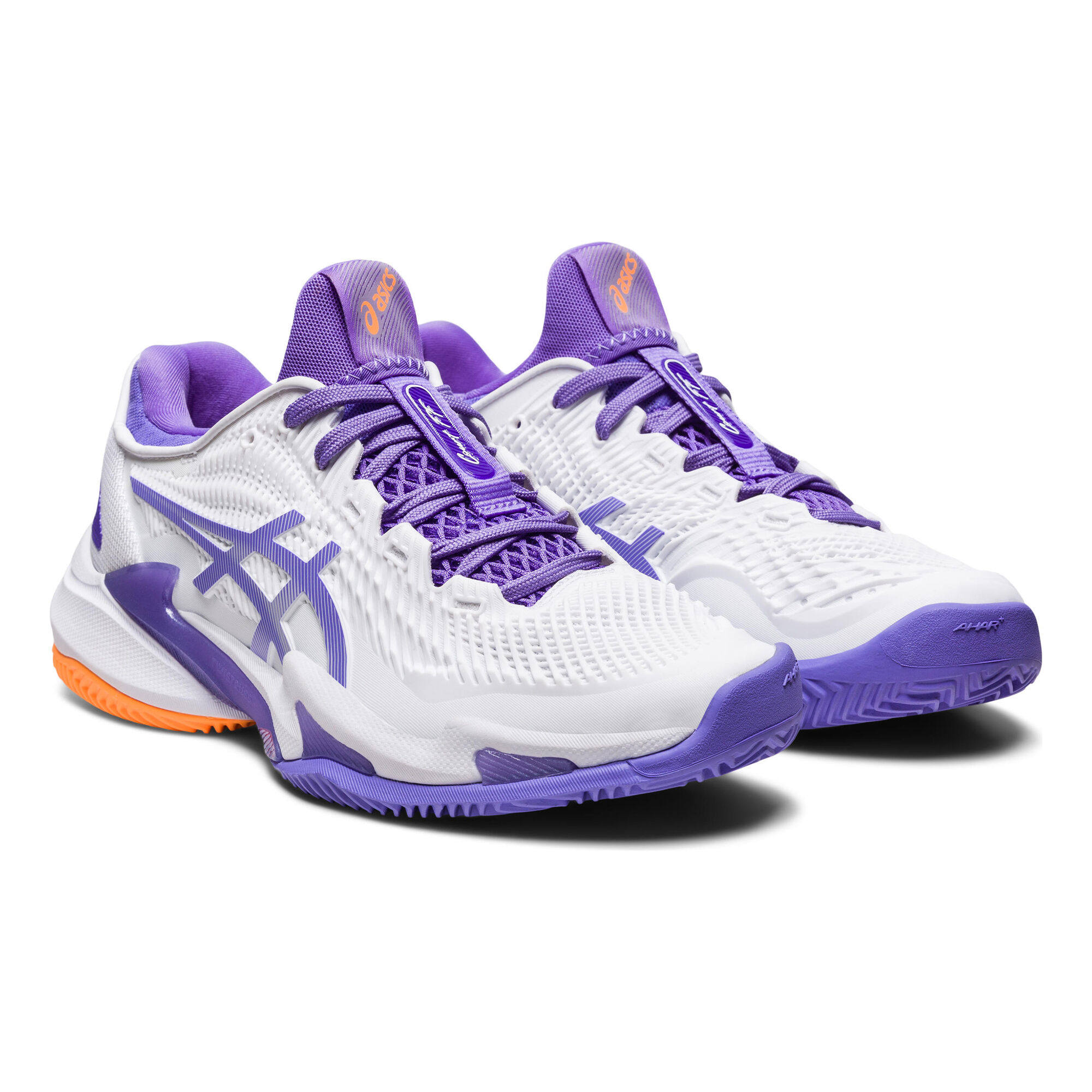 ASICS Court FF 3 Sandplatzschuh Damen Weiß Flieder online kaufen