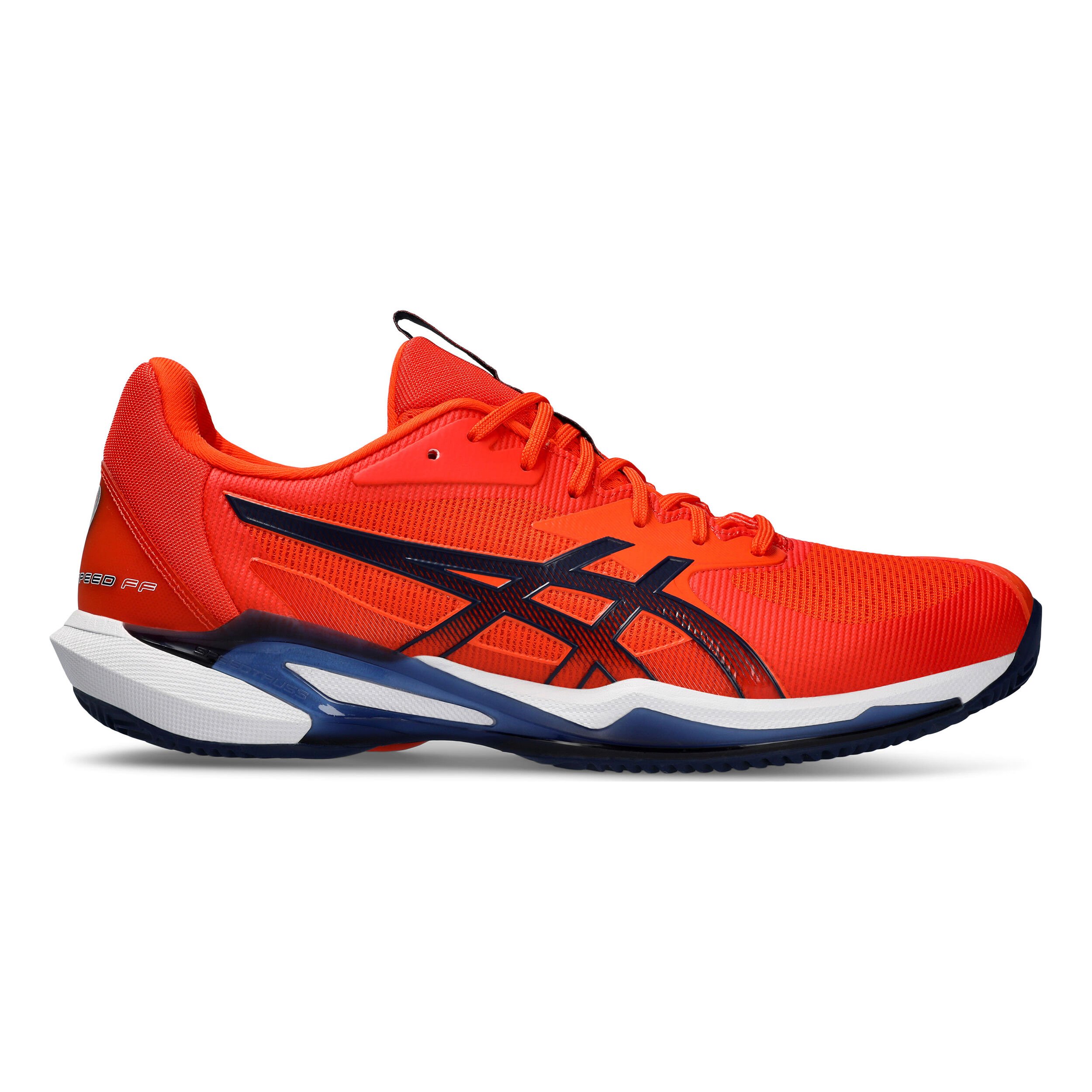 ASICS Solution Speed FF 3 Sandplatzschuh Herren Orange Dunkelblau online kaufen Tennis Point DE