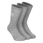BIDI BADU Bekleidung BIDI BADU Don Carlito Crew Move Tennissocken-Grau,Weiß