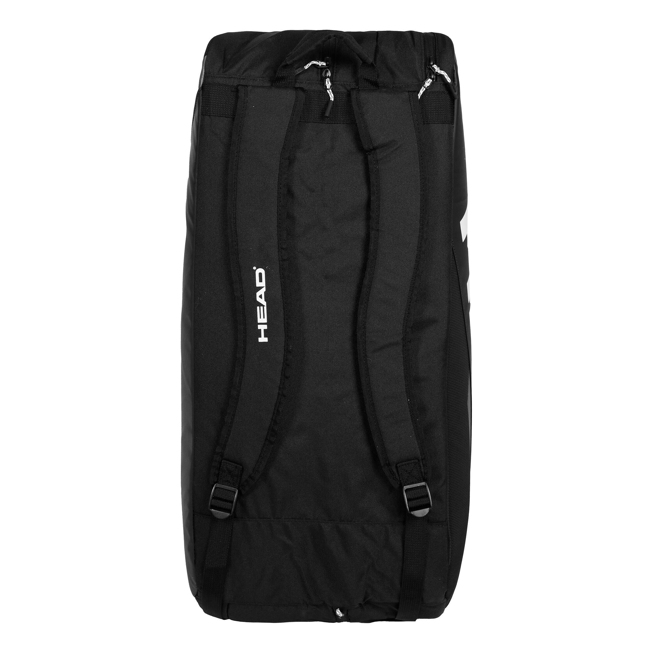 Tour Racquet Bag L Schlagertasche Schwarz WeiB